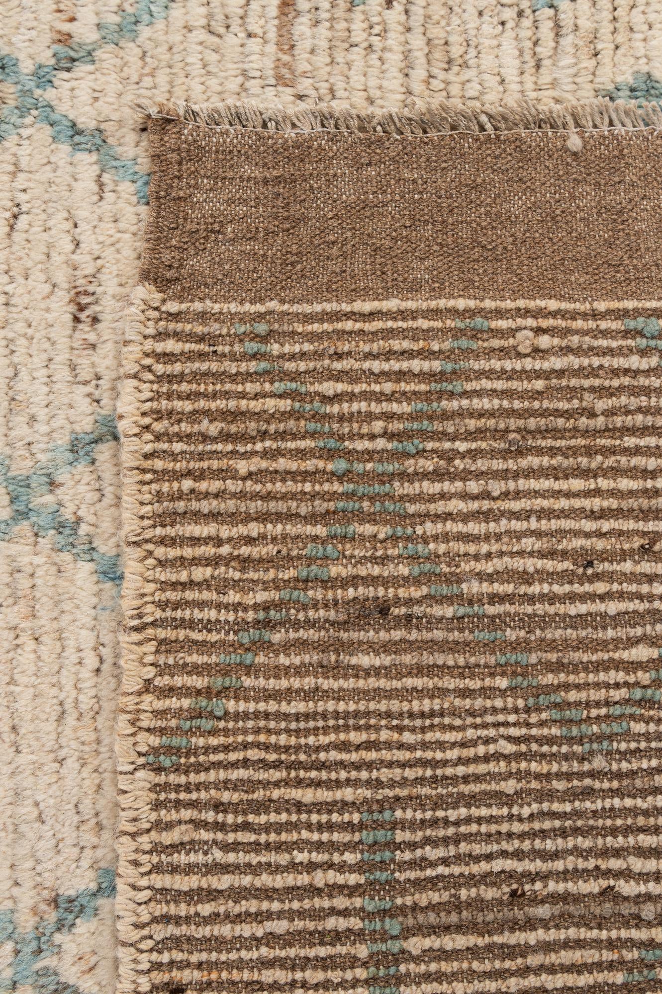 180cm x 270cm anudado a mano marroquí Alfombra Lana