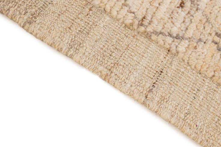 Detail image of 6' 3 x 8' 7 Hand Knotted Moroccan Wool Rug