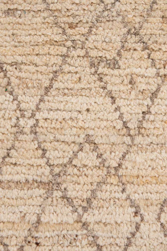 6' 3 x 8' 7 Hand Knotted Moroccan Wool Rug