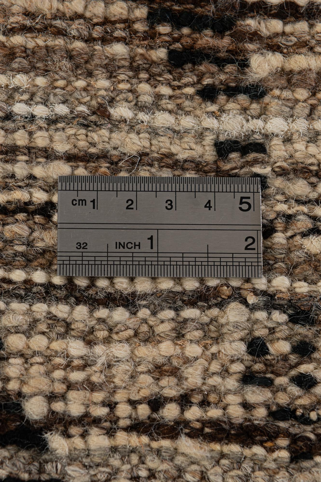 6' 3 x 8' 10 Hand Knotted Moroccan Wool Rug