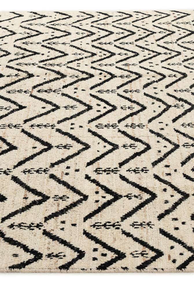 6' 3 x 8' 10 Hand Knotted Moroccan Wool Rug