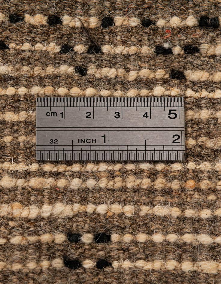 Detail image of 6' 2 x 9' 4  Hand Knotted Moroccan Wool Rug