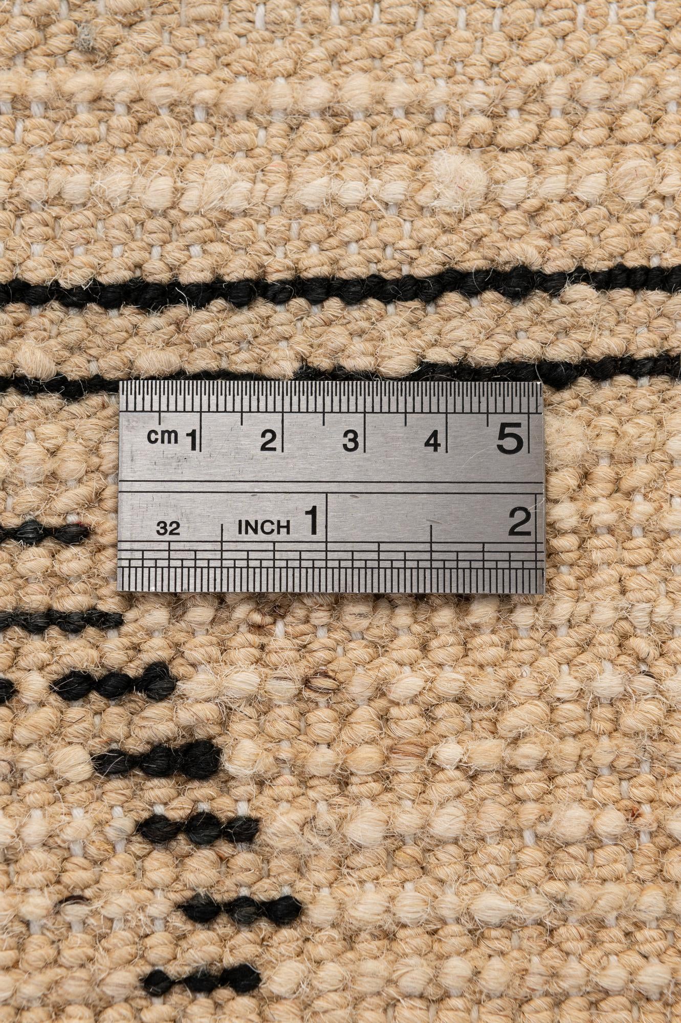 6' 1 x 8' 10 Hand Knotted Moroccan Wool Rug