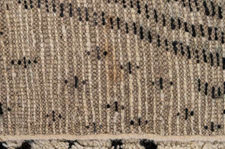 6' 5 x 9' 6 Hand Knotted Moroccan Wool Rug