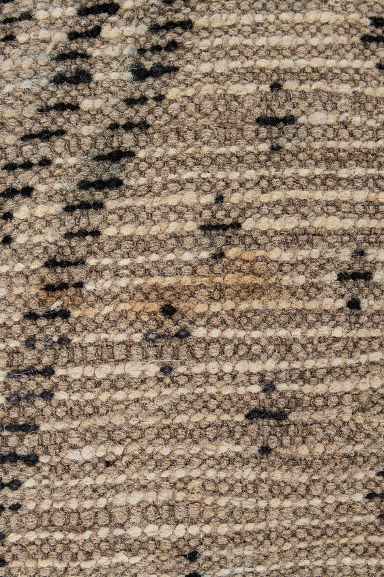 6' 5 x 9' 6 Hand Knotted Moroccan Wool Rug