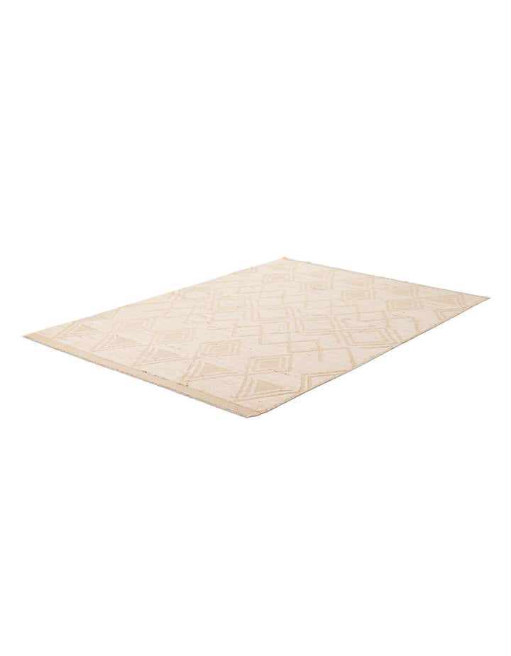 6' 5 x 8' 11 Hand Knotted Moroccan Wool Rug