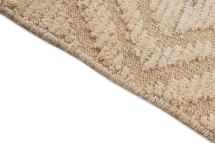 6' 5 x 8' 11 Hand Knotted Moroccan Wool Rug