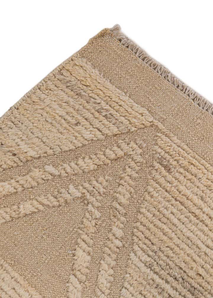 6' 5 x 8' 11 Hand Knotted Moroccan Wool Rug