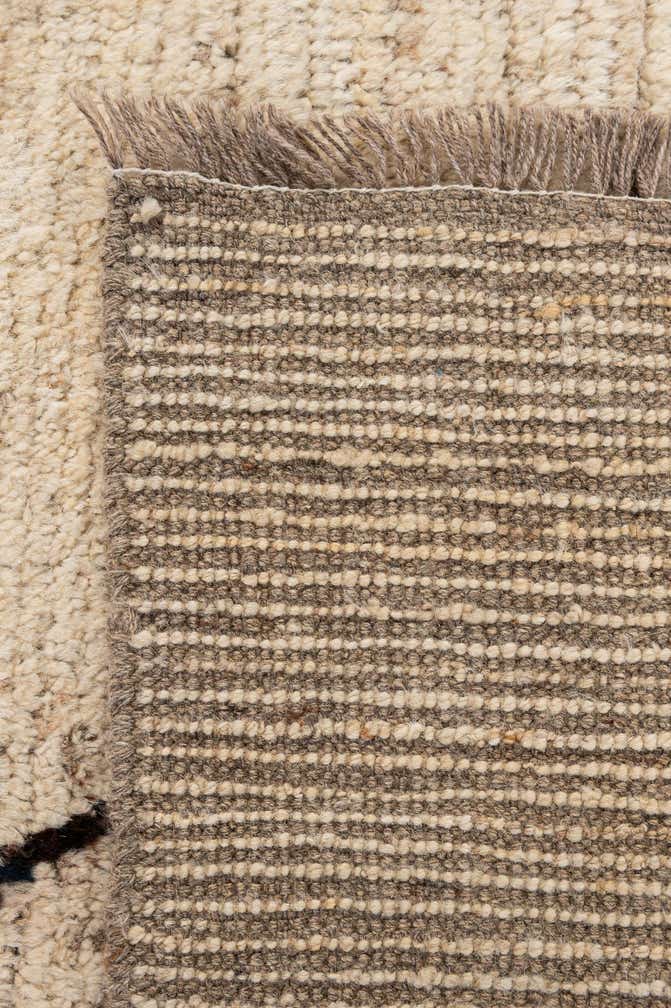 6' 7 x 9' 4 Hand Knotted Moroccan Wool Rug