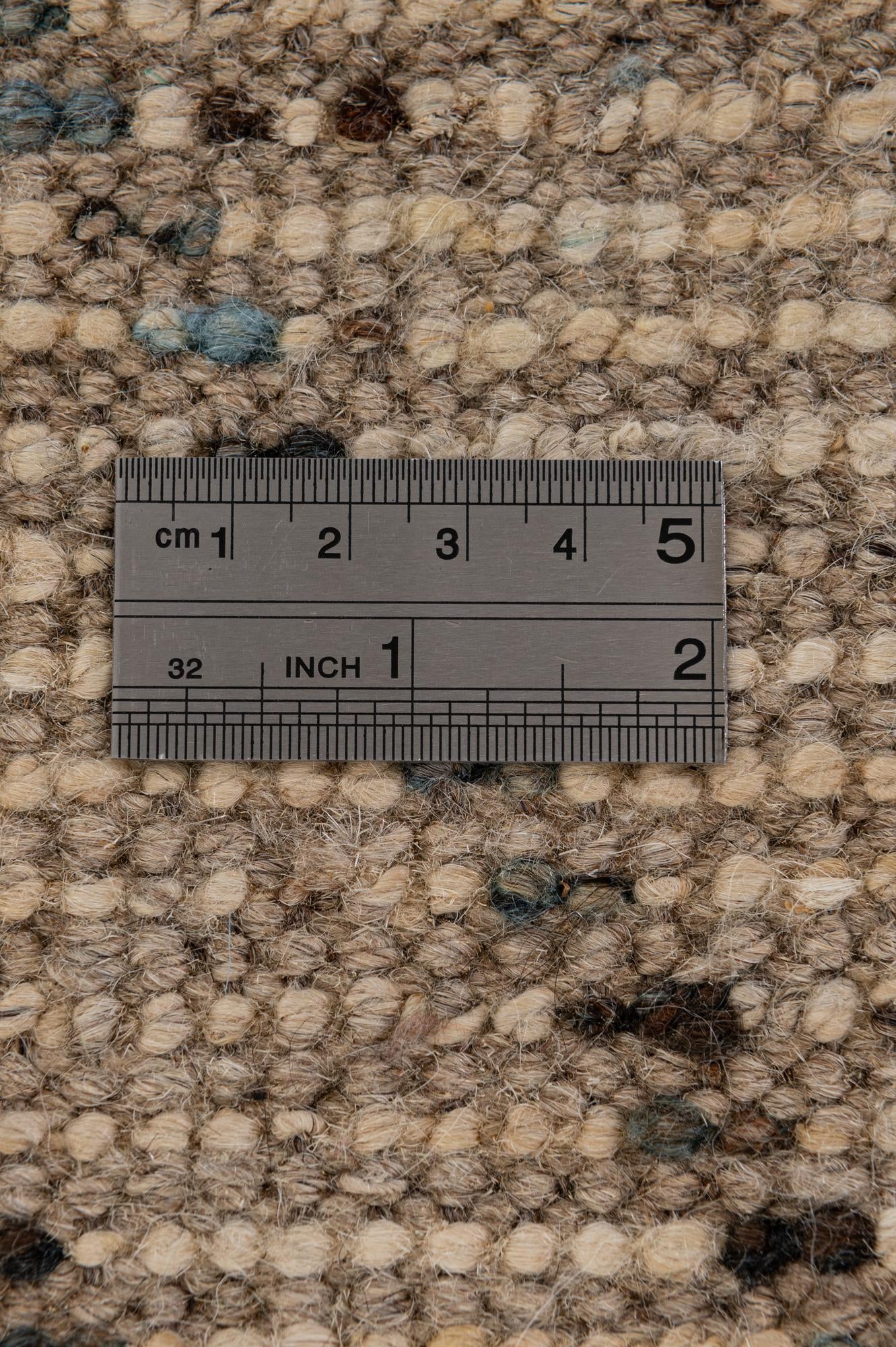 6' 8 x 9' 5 Hand Knotted Moroccan Wool Rug