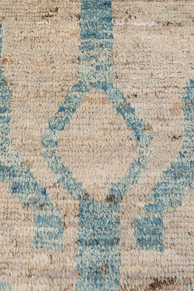 6' 5 x 9' 5 Hand Knotted Moroccan Wool Rug