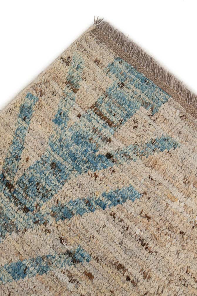 6' 5 x 9' 5 Hand Knotted Moroccan Wool Rug