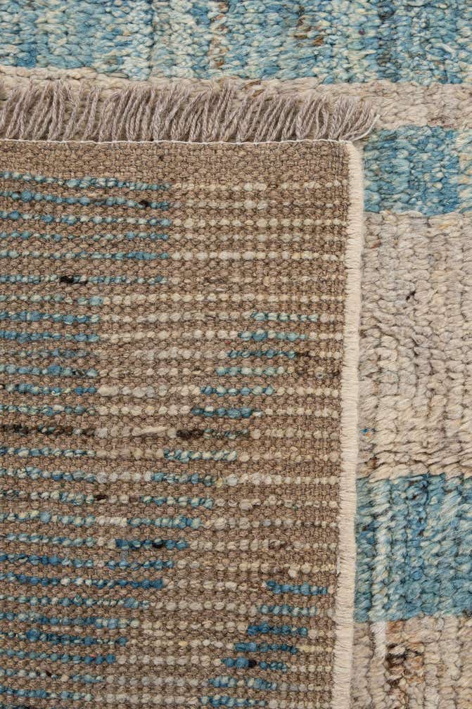 6' 5 x 9' 5 Hand Knotted Moroccan Wool Rug
