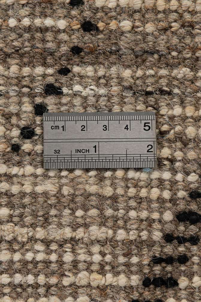6' 9 x 9' 8 Hand Knotted Moroccan Wool Rug
