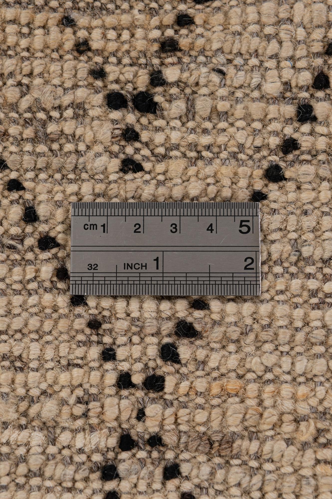 6' 7 x 9' 8 Hand Knotted Moroccan Wool Rug