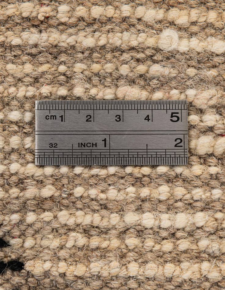 Detail image of 6' 8 x 9' 9  Hand Knotted Moroccan Wool Rug