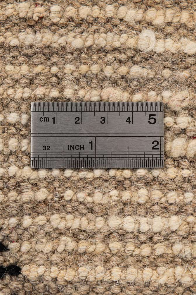 6' 8 x 9' 9 Hand Knotted Moroccan Wool Rug