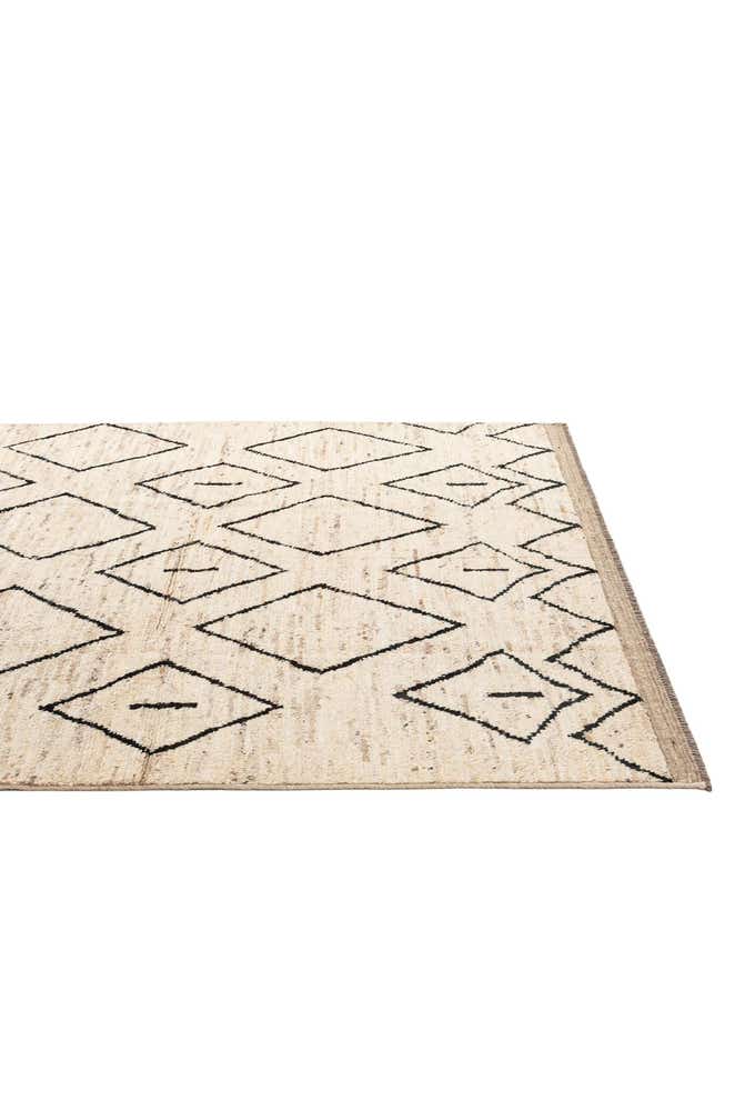 6' 8 x 9' 9 Hand Knotted Moroccan Wool Rug