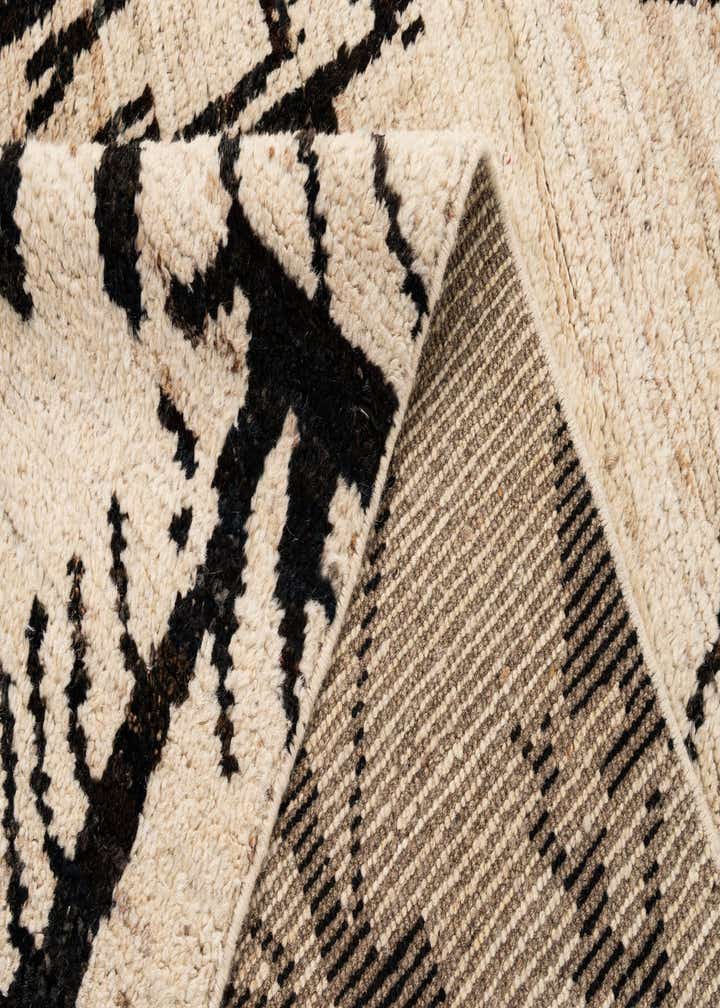 6' 8 x 9' 5 Hand Knotted Moroccan Wool Rug