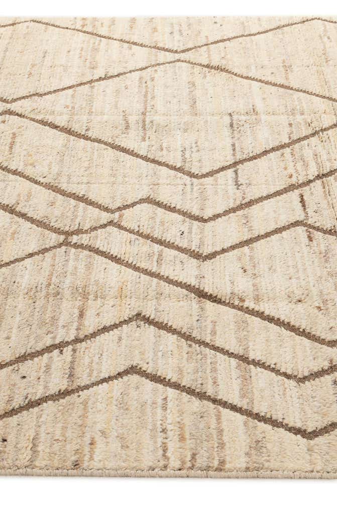 6' 6 x 10' 4 Hand Knotted Moroccan Wool Rug