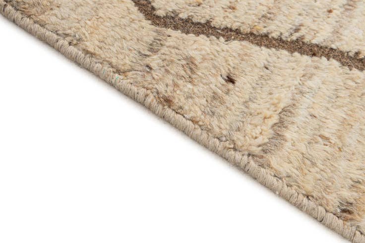 Detail image of 6' 6 x 10' 4 Hand Knotted Moroccan Wool Rug