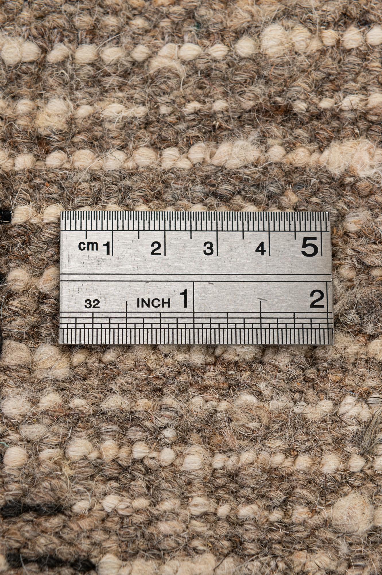 6' 9 x 9' 7 Hand Knotted Moroccan Wool Rug