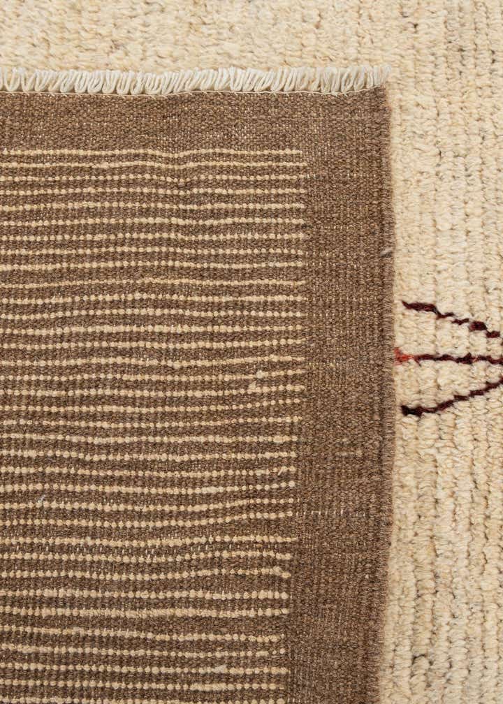 6' 11 x 9' 10 Hand Knotted Moroccan Wool Rug