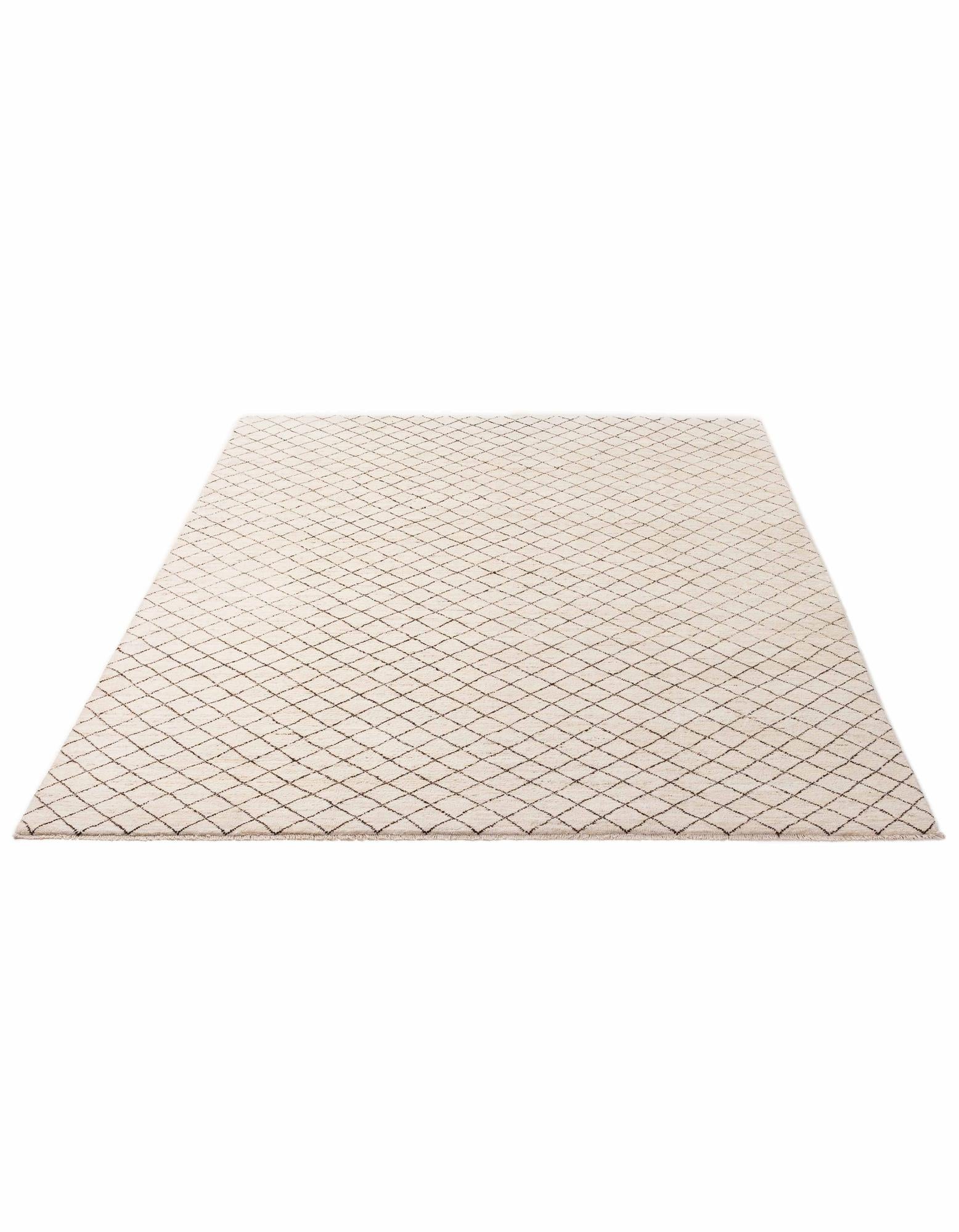7' 11 x 11' 6 Hand Knotted Moroccan Wool Rug