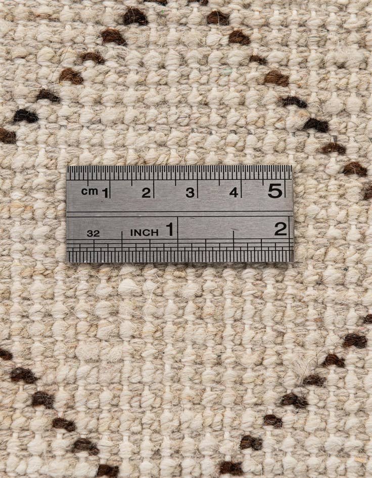 Detail image of 7' 11 x 11' 6  Hand Knotted Moroccan Wool Rug