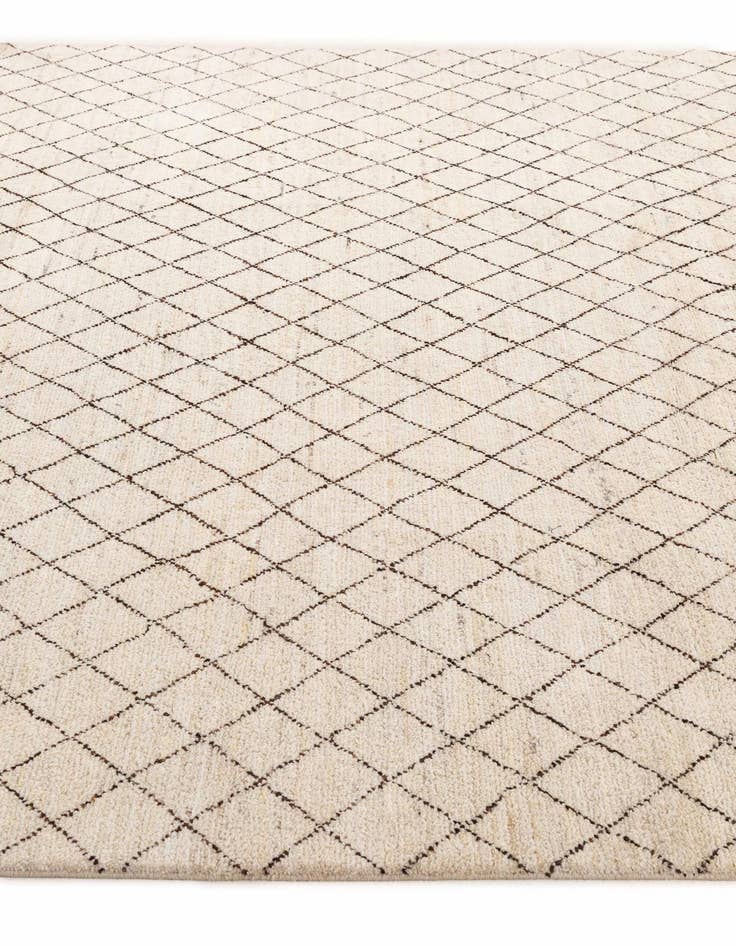 Detail image of 7' 11 x 11' 6  Hand Knotted Moroccan Wool Rug