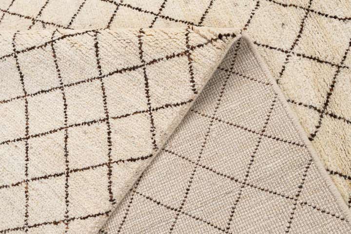 7' 11 x 11' 6 Hand Knotted Moroccan Wool Rug