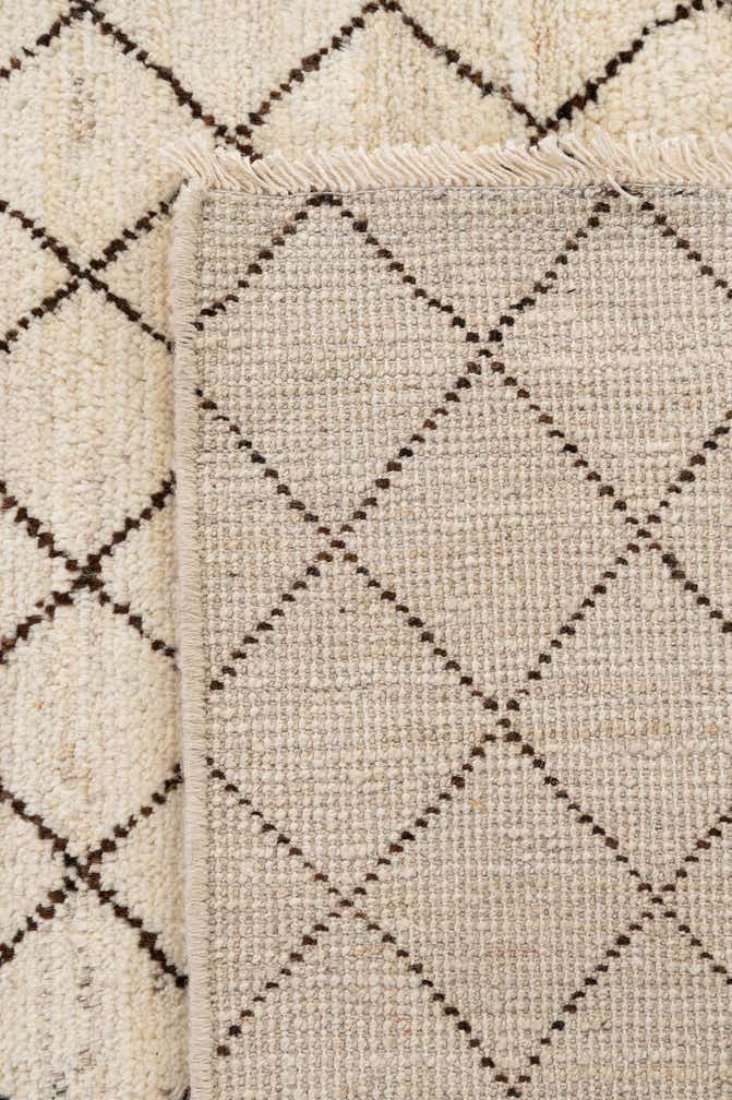 7' 11 x 11' 6 Hand Knotted Moroccan Wool Rug