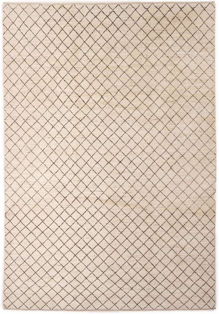 7' 11 x 11' 6 Hand Knotted Moroccan Wool Rug