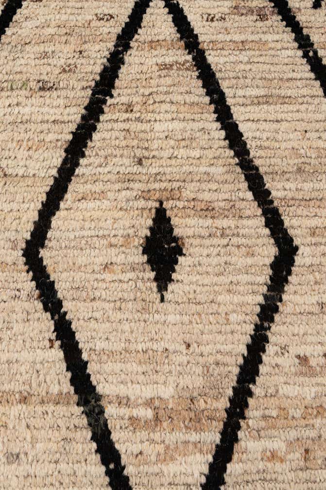 8' 3 x 9' 9 Hand Knotted Moroccan Wool Rug
