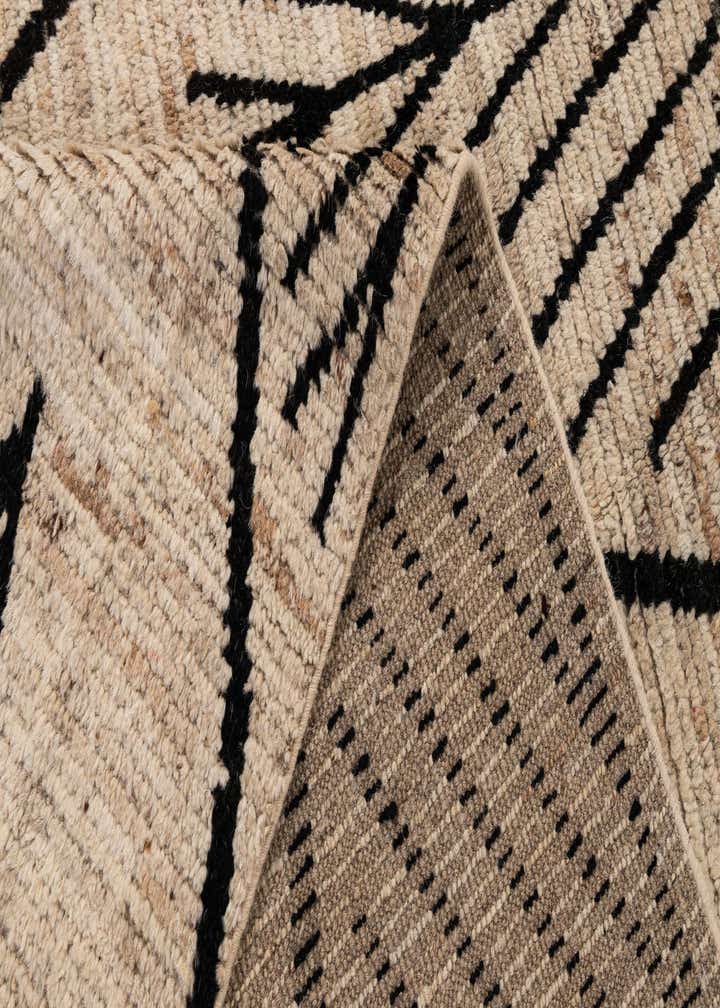 8' 3 x 9' 9 Hand Knotted Moroccan Wool Rug