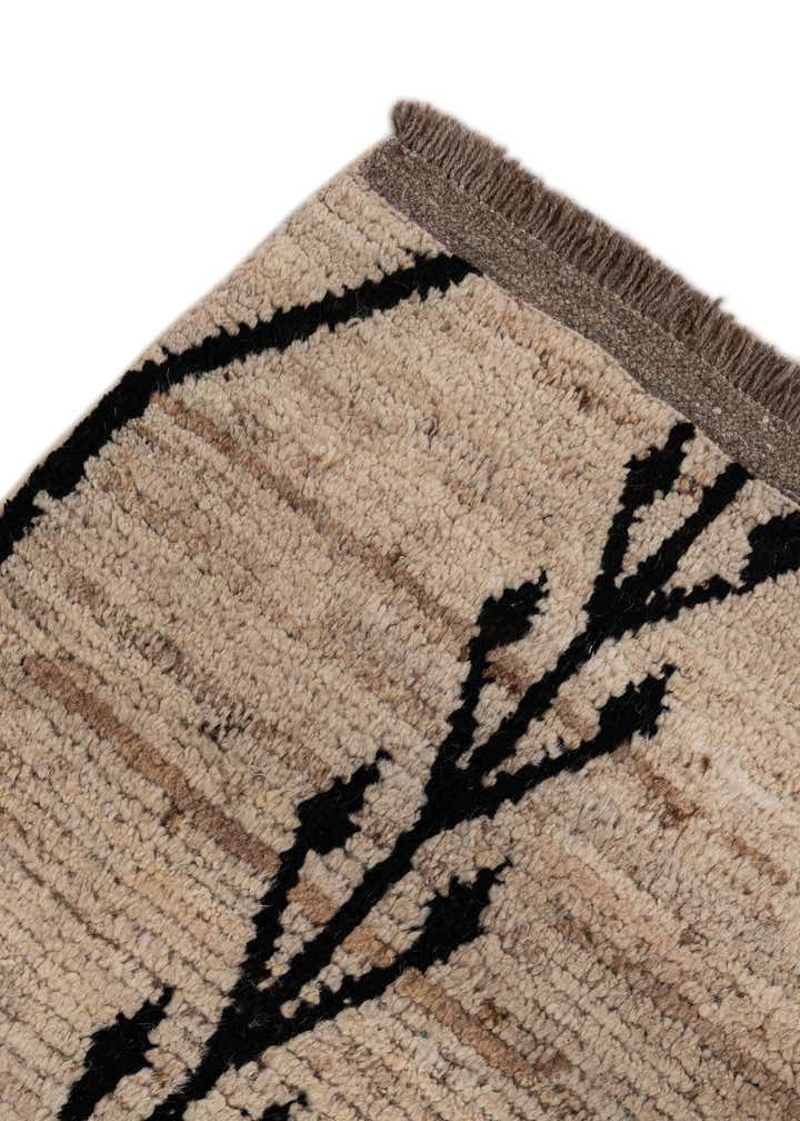 8' 3 x 9' 9 Hand Knotted Moroccan Wool Rug