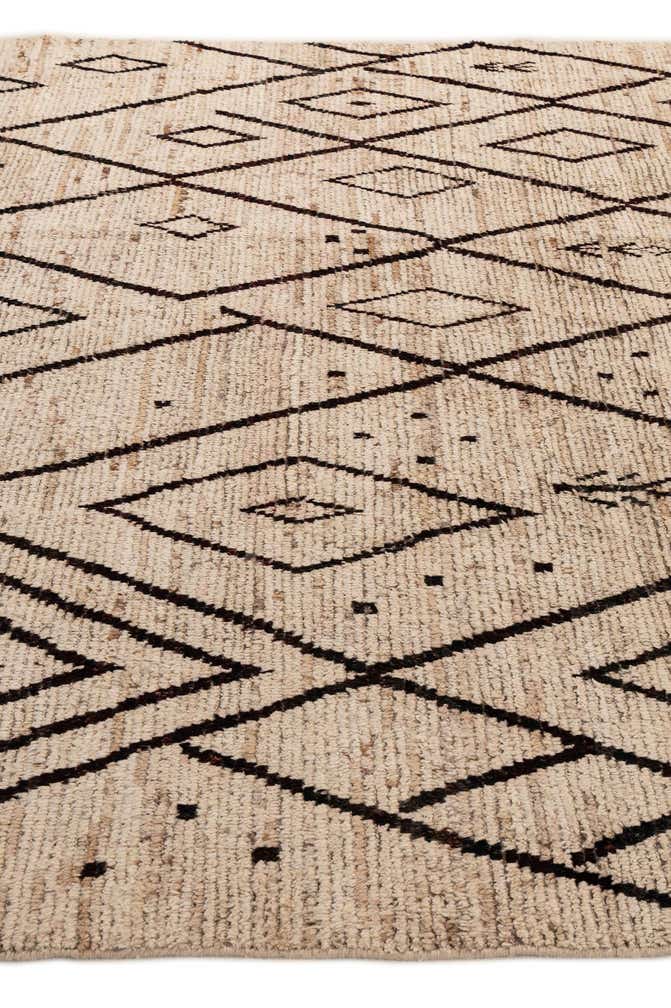 8' 6 x 9' 6 Hand Knotted Moroccan Wool Rug