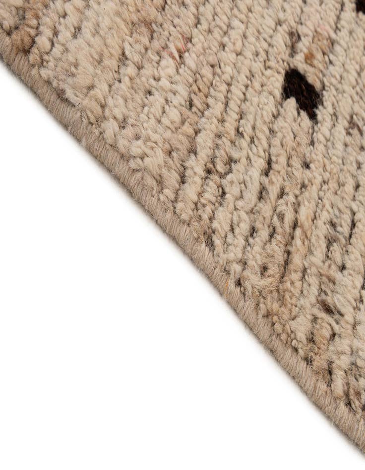 Detail image of 8' 6 x 9' 6  Hand Knotted Moroccan Wool Rug