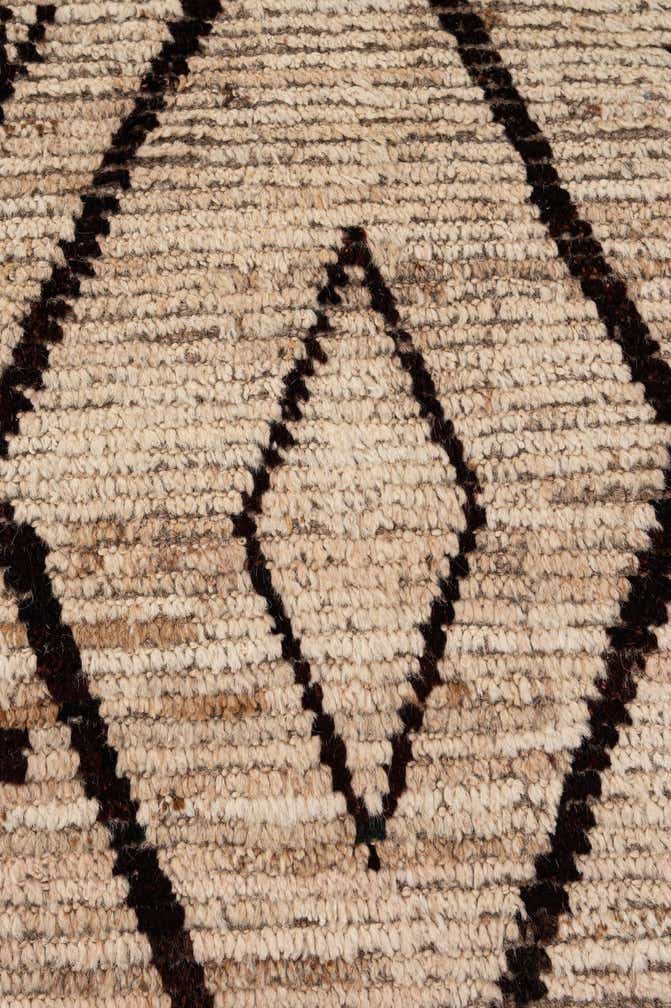8' 6 x 9' 6 Hand Knotted Moroccan Wool Rug