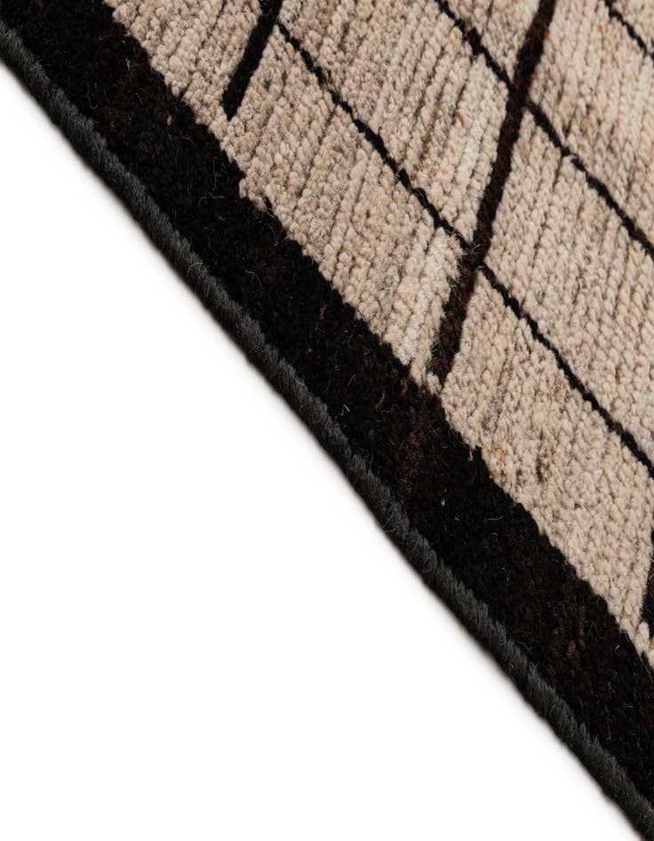 Detail image of 8' 2 x 9' 9  Hand Knotted Moroccan Wool Rug