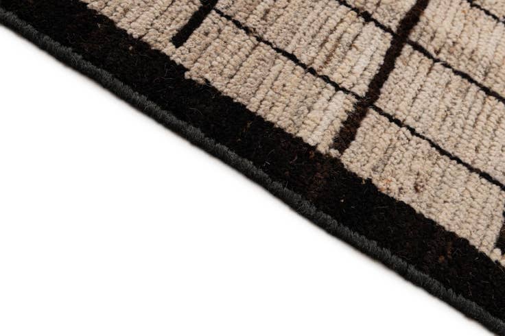 Detail image of 8' 2 x 9' 9 Hand Knotted Moroccan Wool Rug