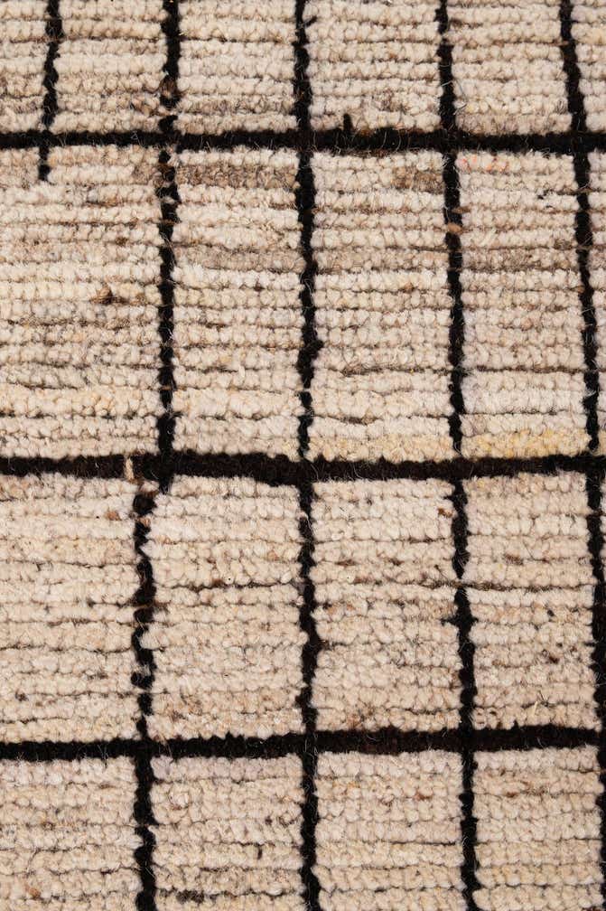8' 2 x 9' 9 Hand Knotted Moroccan Wool Rug