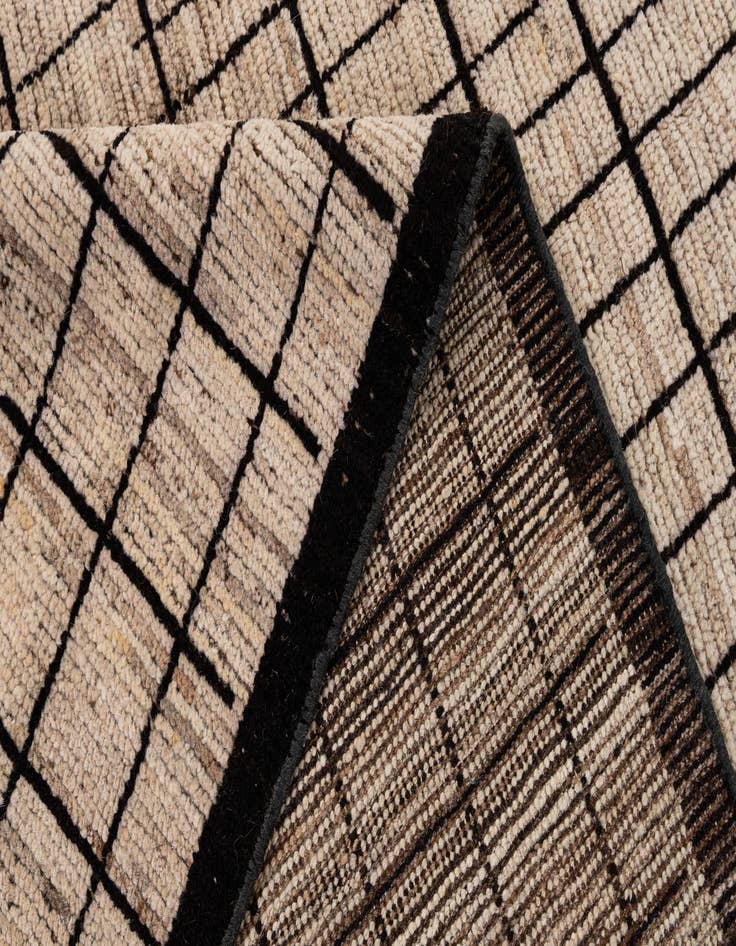 Detail image of 8' 2 x 9' 9  Hand Knotted Moroccan Wool Rug