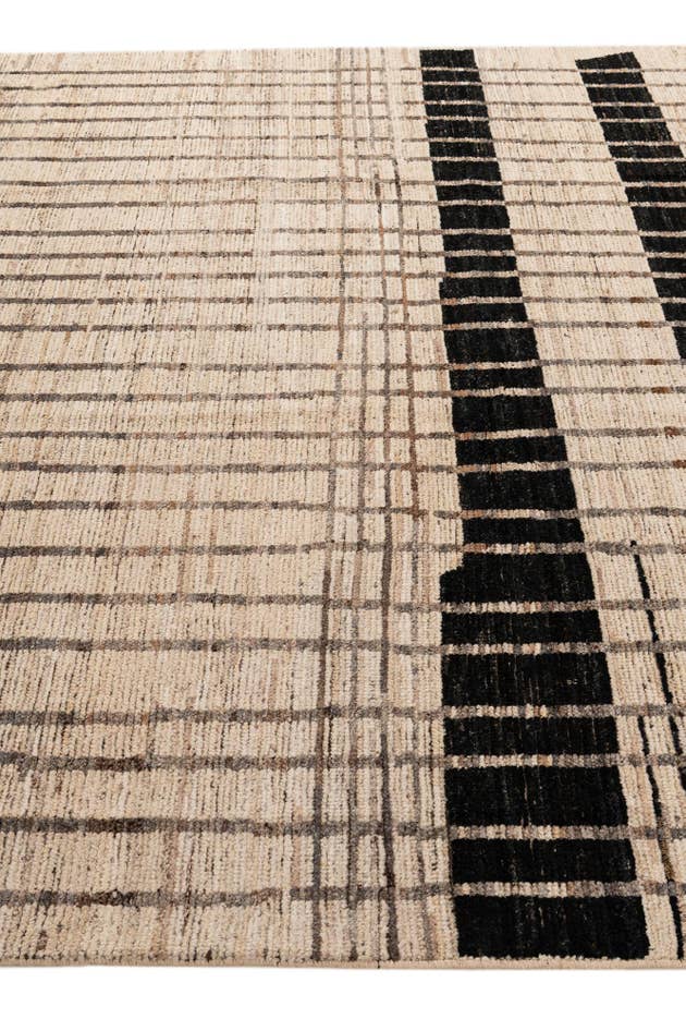 Detail image of 8' 3 x 9' 10 Hand Knotted Moroccan Wool Rug