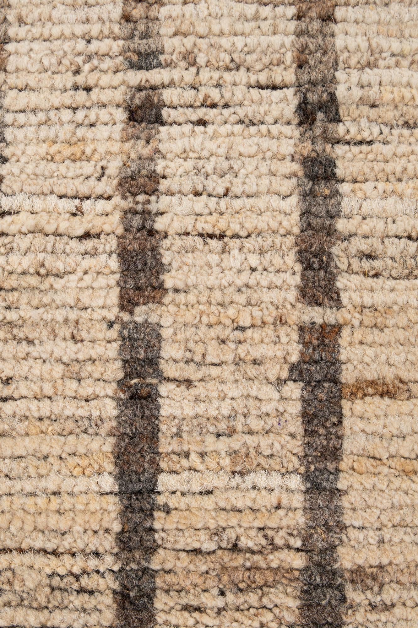 8' 3 x 9' 10 Hand Knotted Moroccan Wool Rug