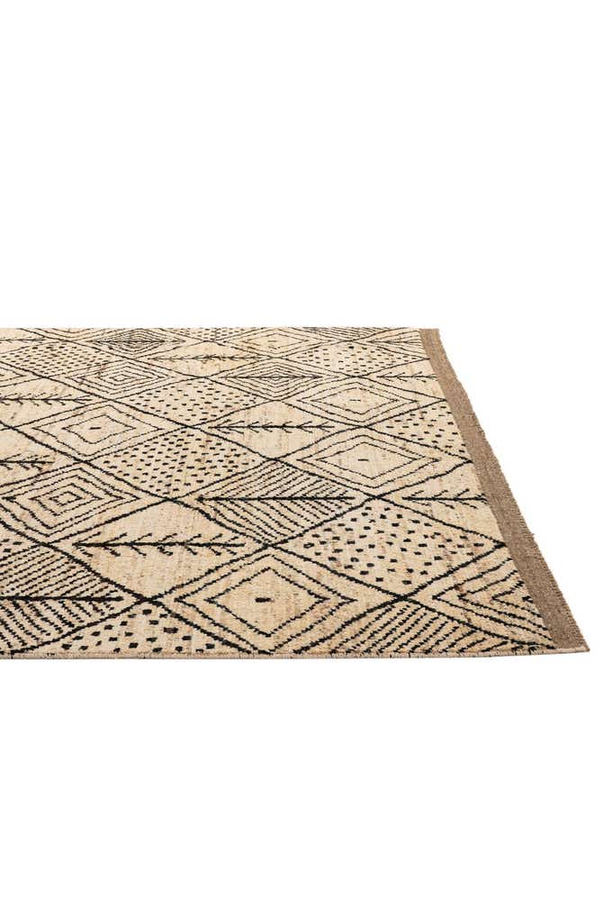 8' 3 x 9' 9 Hand Knotted Moroccan Wool Rug