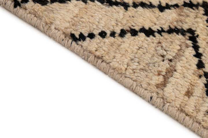 8' 3 x 9' 9 Hand Knotted Moroccan Wool Rug