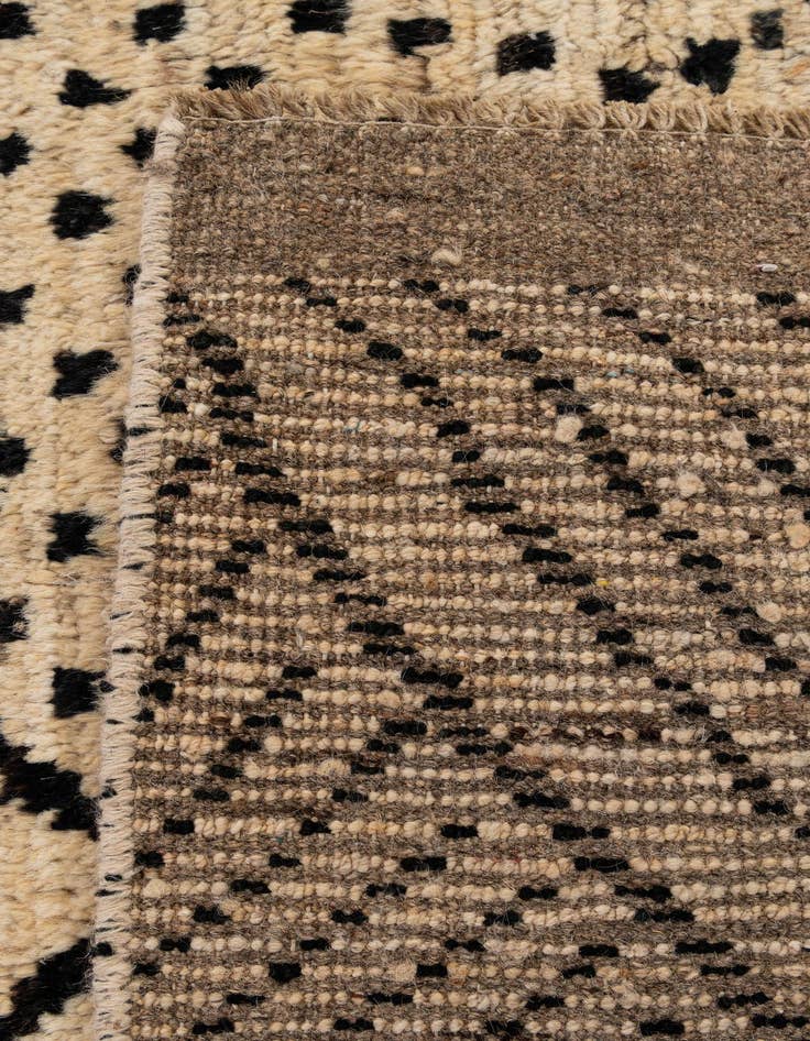 Detail image of 8' 3 x 9' 9  Hand Knotted Moroccan Wool Rug
