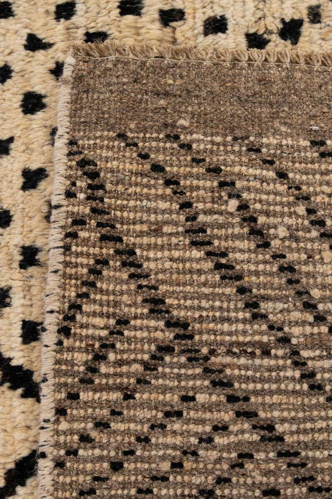8' 3 x 9' 9 Hand Knotted Moroccan Wool Rug