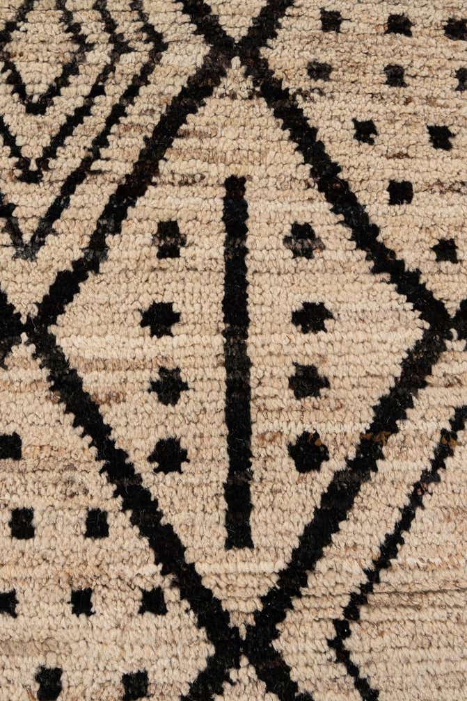 8' 6 x 9' 11 Hand Knotted Moroccan Wool Rug